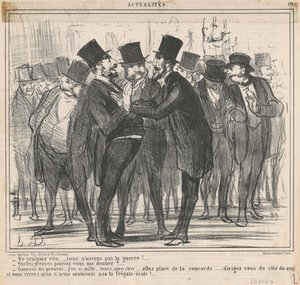 Non temete... da Honoré Daumier