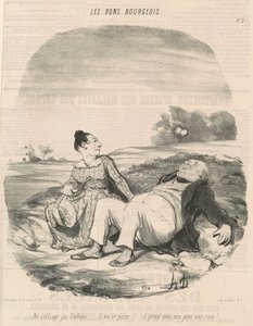 Non spaventare Eudossia... da Honoré Daumier