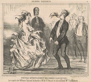 Nouveau divertissement des soirées da Honoré Daumier