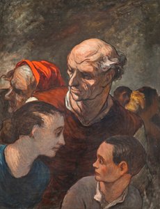 Sulle barricate da Honoré Daumier
