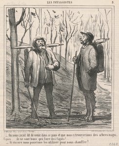 Ci avevano detto di venire in questo paese... da Honoré Daumier