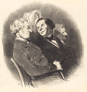 Si rendono conti agli azionisti da Honoré Daumier