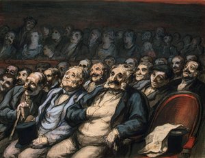 Posto in orchestra da Honoré Daumier