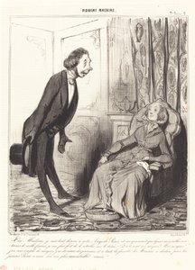Sì, Madame, sono tutto devoto al nostro... Principe... da Honoré Daumier