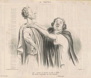 Sì! Poiché trovo un amico così fedele... da Honoré Daumier