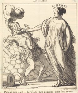 Perdonami caro... da Honoré Daumier