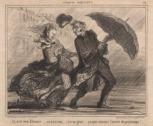 Schizzi Parigini: Non è Niente Eleanor da Honoré Daumier