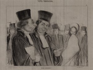 Tipi parigini, n. 4: Vecchio mascalzone! da Honoré Daumier