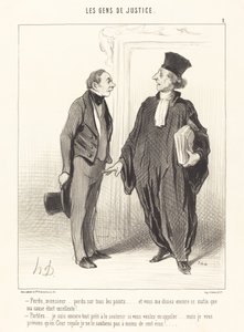 Perduto, signore... perduto su tutti i fronti... da Honoré Daumier