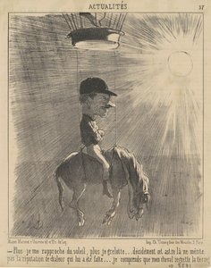 Più mi avvicino al sole... da Honoré Daumier