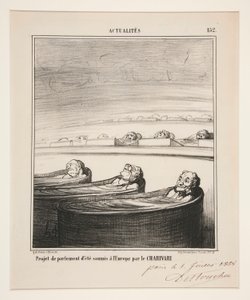 Progetto di parlamento di da Honoré Daumier