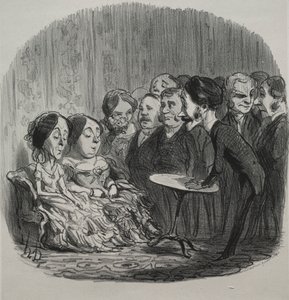Spiriti che bussano da Honoré Daumier