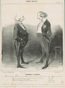 Regolamento di conti da Honoré Daumier