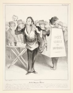 Robert-Macaire Libraire, tav. 14 dalla serie Caricaturana nell