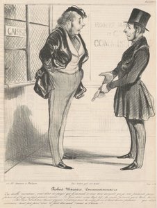 Robert Macaire commissionario da Honoré Daumier