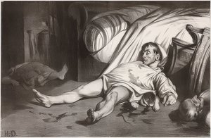 Rue Transnonain, 15 aprile 1834 da Honoré Daumier