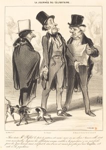 Senza dubbio M. Riflot il diritto... da Honoré Daumier