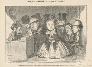 Se la pazienza fosse bandita dal resto... da Honoré Daumier