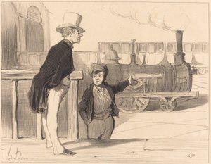 Si ma machine est bonne? je crois bien... da Honoré Daumier
