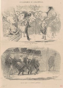 Serata a casa di M. Dupin da Honoré Daumier
