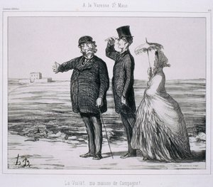 Ricordo di Artisti- A La Varenne-Saint-Maur da Honoré Daumier