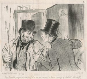 State tranquilli borghesi, lo conosciamo da Honoré Daumier