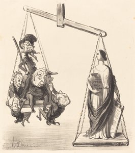 Suffragio universale da Honoré Daumier