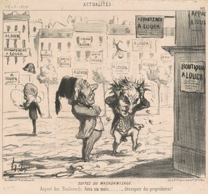 Suite del Macadam da Honoré Daumier