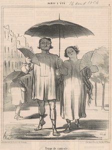 Abbigliamento estivo da Honoré Daumier