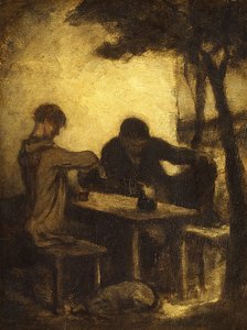 I bevitori da Honoré Daumier