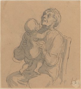 La nonna da Honoré Daumier