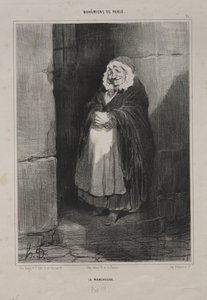 Il pedone da Honoré Daumier