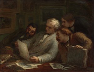I collezionisti di stampe da Honoré Daumier