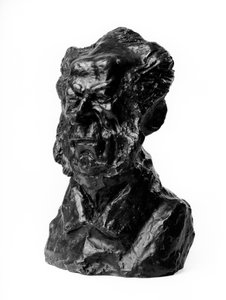 I busti caricaturali delle Celebrità del Giusto Mezzo (caricatura del Barone Jacques Antoine Adrien Delort, generale e deputato. Il beffardo) da Honoré Daumier