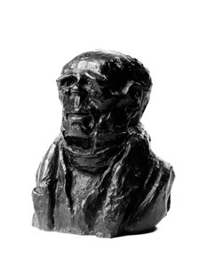 I busti caricaturali delle Celebrità del Giusto Mezzo (caricatura di Benjamin Delessert, industriale e deputato. La testa dura) da Honoré Daumier