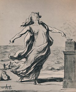 Questo ha ucciso quello, 1871, 1946 da Honoré Daumier