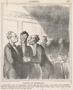 Toujours les Hippophages da Honoré Daumier