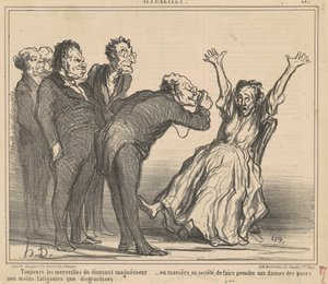 Sempre le Meraviglie del Diamante... da Honoré Daumier