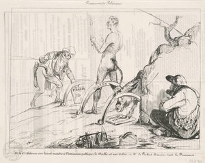 Intrighi Politici da Honoré Daumier