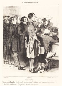Tre ore da Honoré Daumier