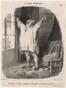Tre ore del mattino... da Honoré Daumier