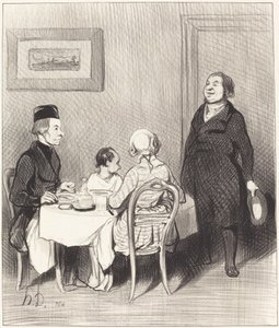 Un amico è un coccodrillo... da Honoré Daumier