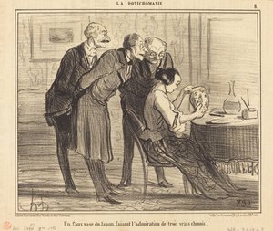 Un falso vaso del Giappone che fa... da Honoré Daumier