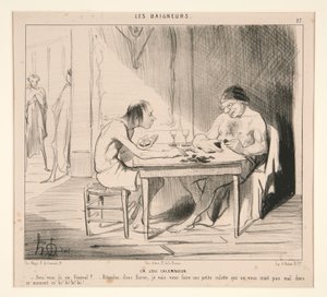 Un bel gioco di parole. Hai sei, Generale? da Honoré Daumier