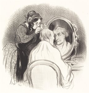 Un signore ringiovanito troppo da Honoré Daumier