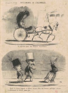 Un cabriolet avente una spiacevole somiglianza da Honoré Daumier