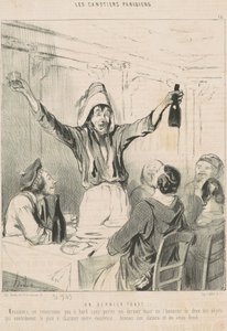 Un ultimo brindisi da Honoré Daumier