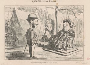 Un divertimento che ... di moda da Honoré Daumier