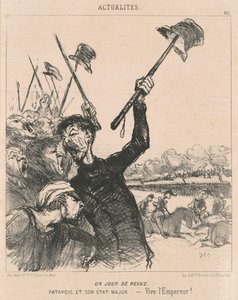 Un giorno di rivista da Honoré Daumier