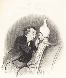 Una felice scoperta da Honoré Daumier
